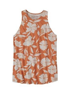 PATAGONIA Women's Wander Crest Organic High-Neck Tank Size L